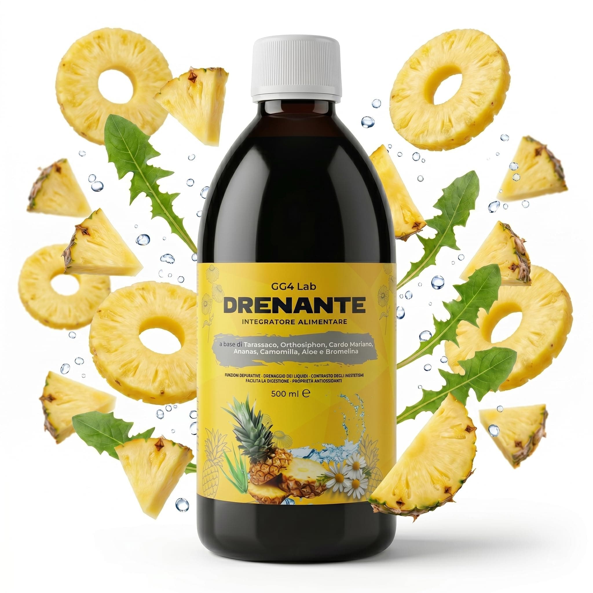 Drenante Forte Liquido 500ml — flacone 500 ml