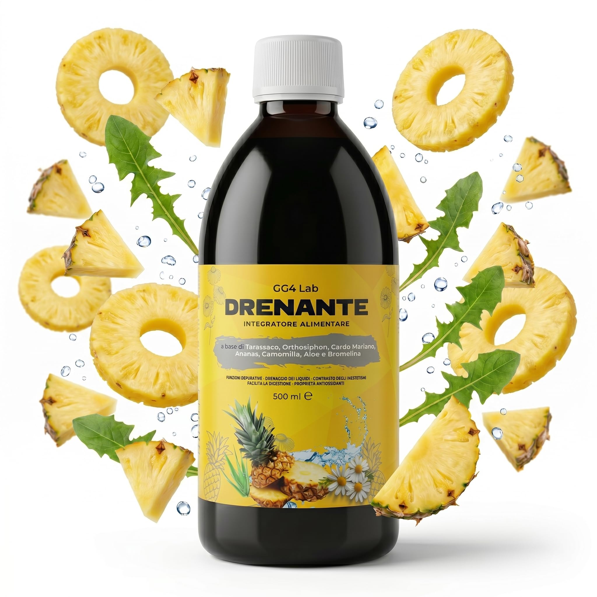 Drenante Forte Liquido 500ml — flacone 500 ml